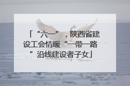 “六一”，陕西省建设工会情暖“一带一路”沿线建设者子女