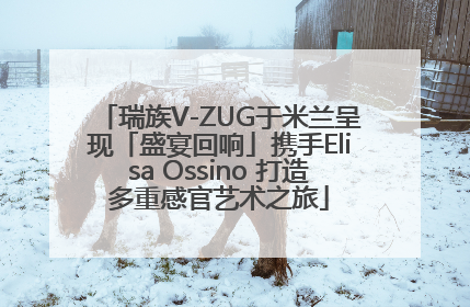 瑞族V-ZUG于米兰呈现「盛宴回响」携手Elisa Ossino 打造多重感官艺术之旅