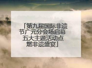 第九届国际非遗节广元分会场启幕 五大主题活动点燃非遗盛宴