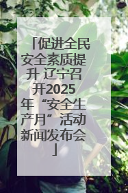 促进全民安全素质提升 辽宁召开2025年“安全生产月”活动新闻发布会
