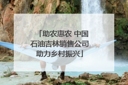 助农惠农 中国石油吉林销售公司助力乡村振兴