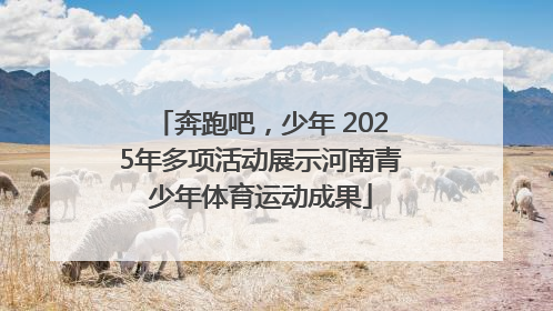 奔跑吧，少年 2025年多项活动展示河南青少年体育运动成果