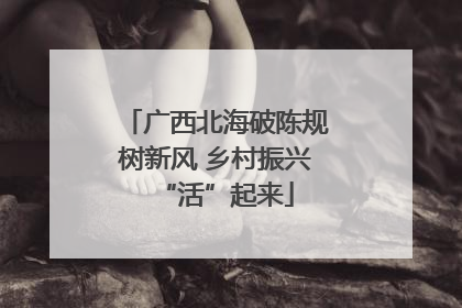 广西北海破陈规树新风 乡村振兴“活”起来