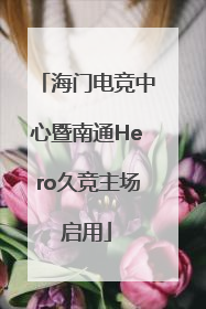 海门电竞中心暨南通Hero久竞主场启用