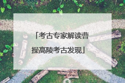 考古专家解读曹操高陵考古发现