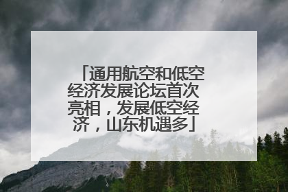 通用航空和低空经济发展论坛首次亮相，发展低空经济，山东机遇多