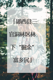 郧西县三官洞林区林下“掘金”富乡民