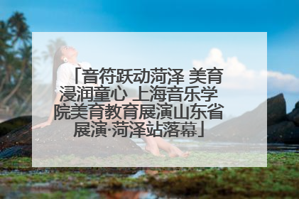 音符跃动菏泽 美育浸润童心 上海音乐学院美育教育展演山东省展演·菏泽站落幕